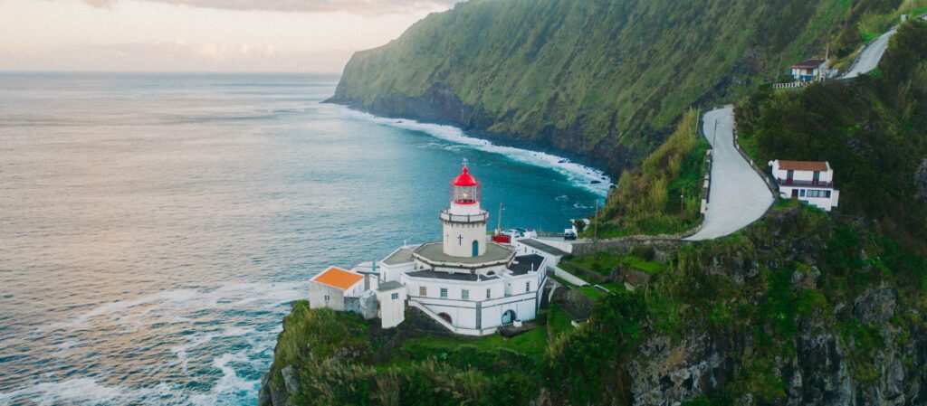 Mountains and sea view in Portugal