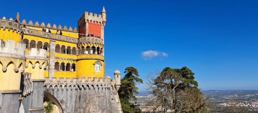 Pena Palace in Sintra, Portugal