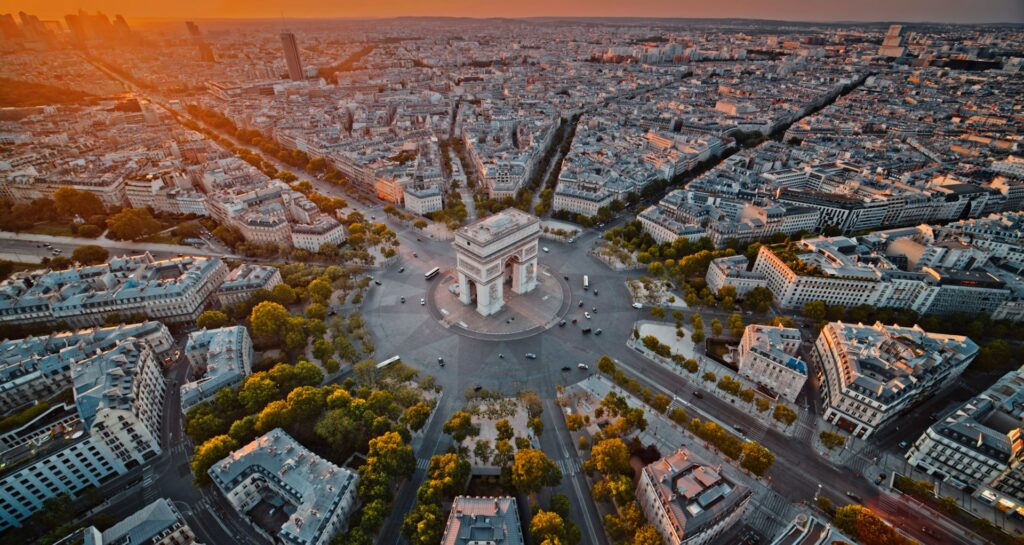 Arc de Triomphe in Paris