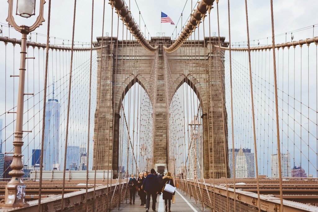 Brooklyn Bridge in New York