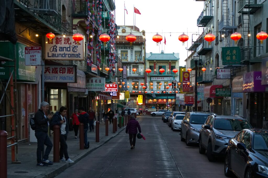 Chinatown in San Francisco, USa