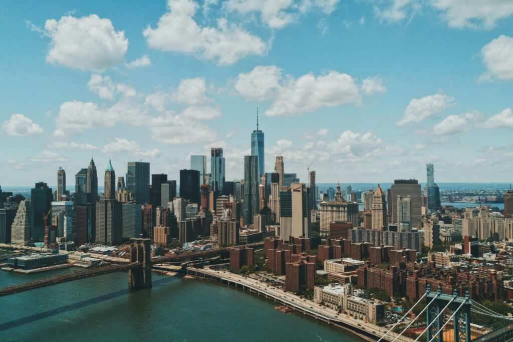 Manhattan in New York, USA