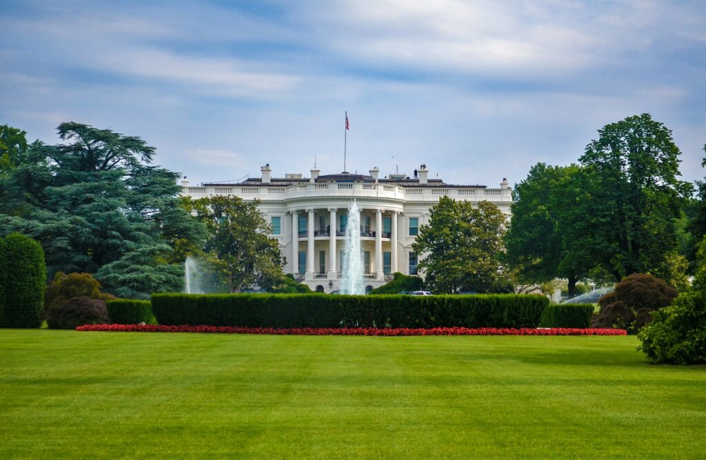 The White House in Washington DC, USA