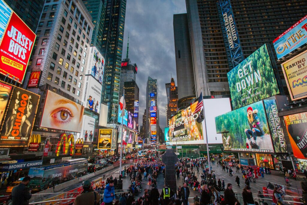 Times Square in New York, USA